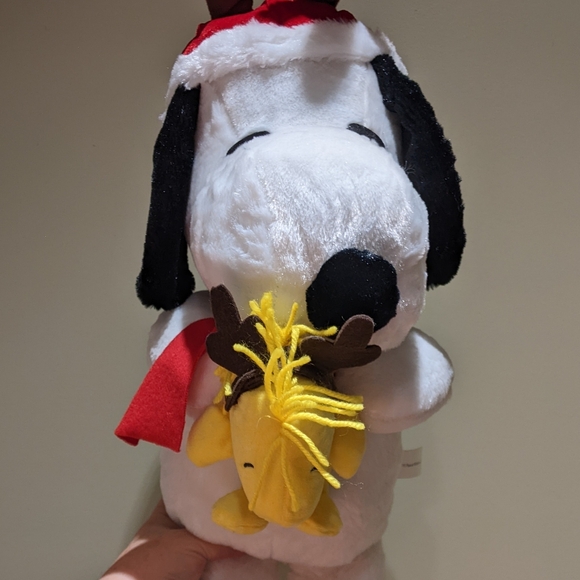 Peanuts: Freestanding Snoopy holding Woodstock! Great Xmas 🎁 - Picture 6 of 6